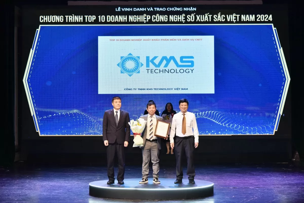 KMS Technology được vinh danh
