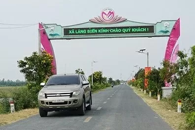 Đồng Tháp: Xã Láng Biển đồng lòng, xây dựng nông thôn mới