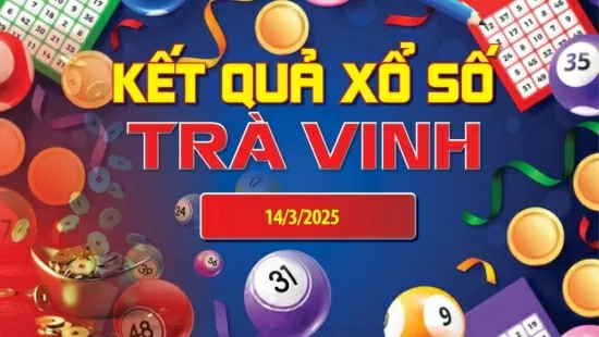 XSTV 14/3, kết quả xổ số Trà Vinh hôm nay 14/3/2025, KQXSTV
