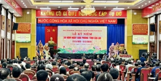Lễ kỷ niệm 50 năm Ngày Giải phóng tỉnh Gia Lai