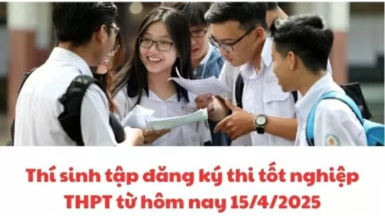 Infographic | Hướng dẫn thí sinh tập đăng ký thi tốt nghiệp THPT