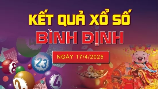 XSBDI 17/4, kết quả xổ số Bình Định hôm nay 17/4/2025, KQXSBDI 17/4