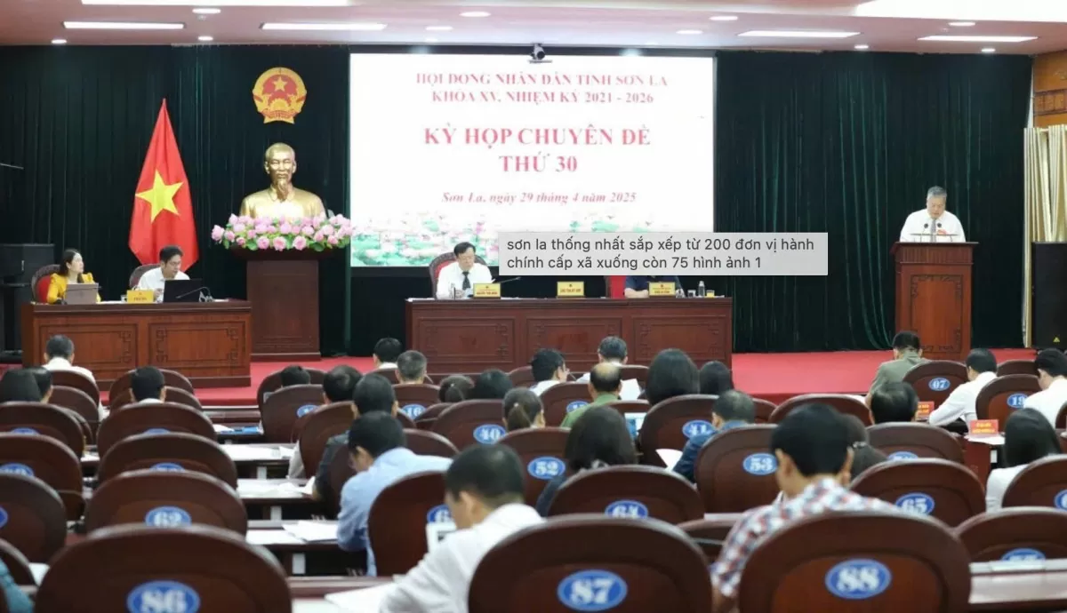 Sơn La: Thống nhất giảm 125 đơn vị hành chính cấp xã
