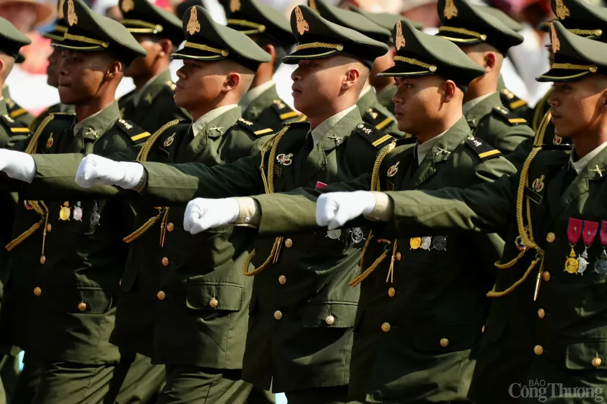 Hình ảnh ấn tượng diễu binh, diễu hành trước lễ 30/4 Hình ảnh ấn tượng diễu binh, diễu hành trước lễ 30/4