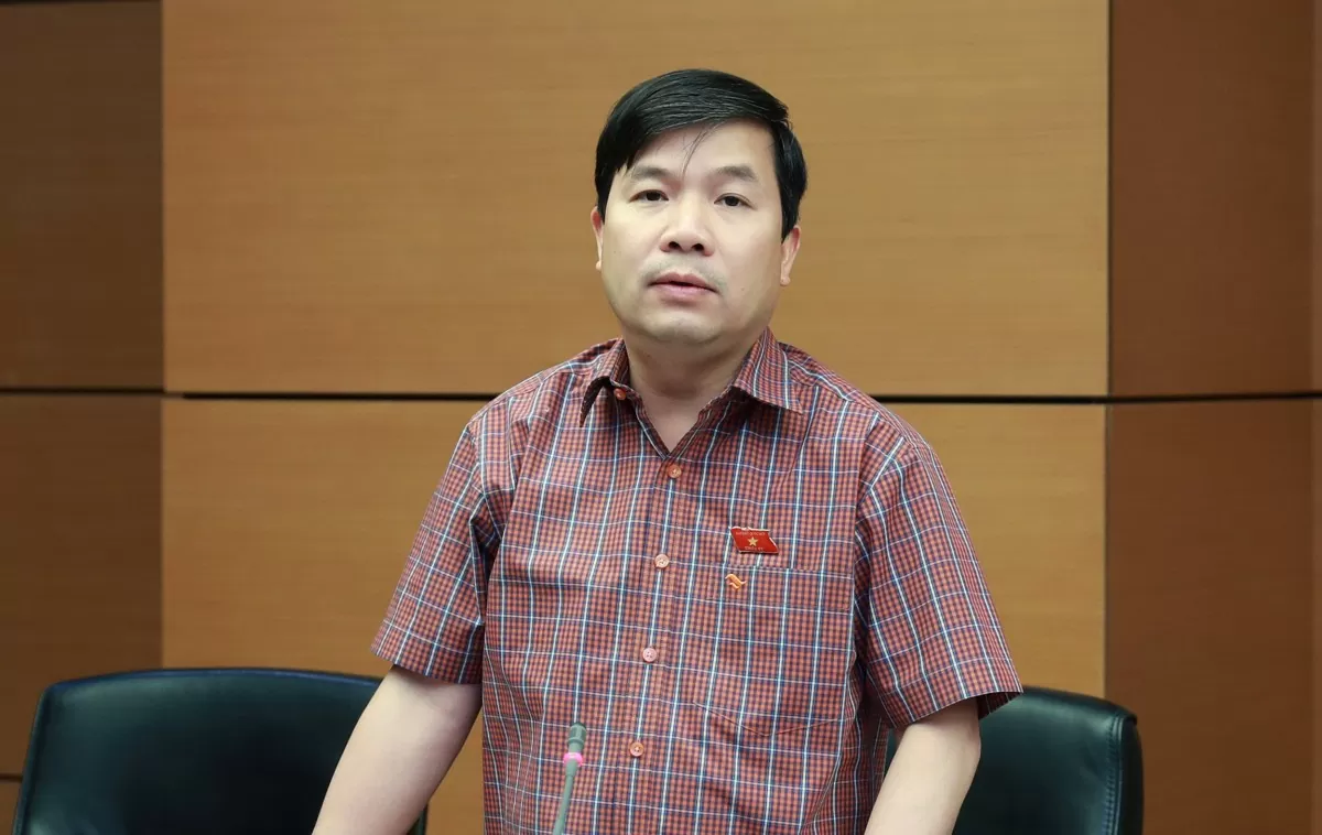 Đại biểu Hoàng Đức Chính (Đoàn Hòa Bình) 