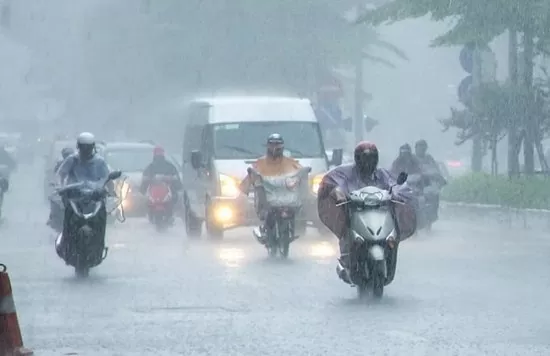 Thời tiết hôm nay 23/5: Bắc Bộ có nơi mưa rất to