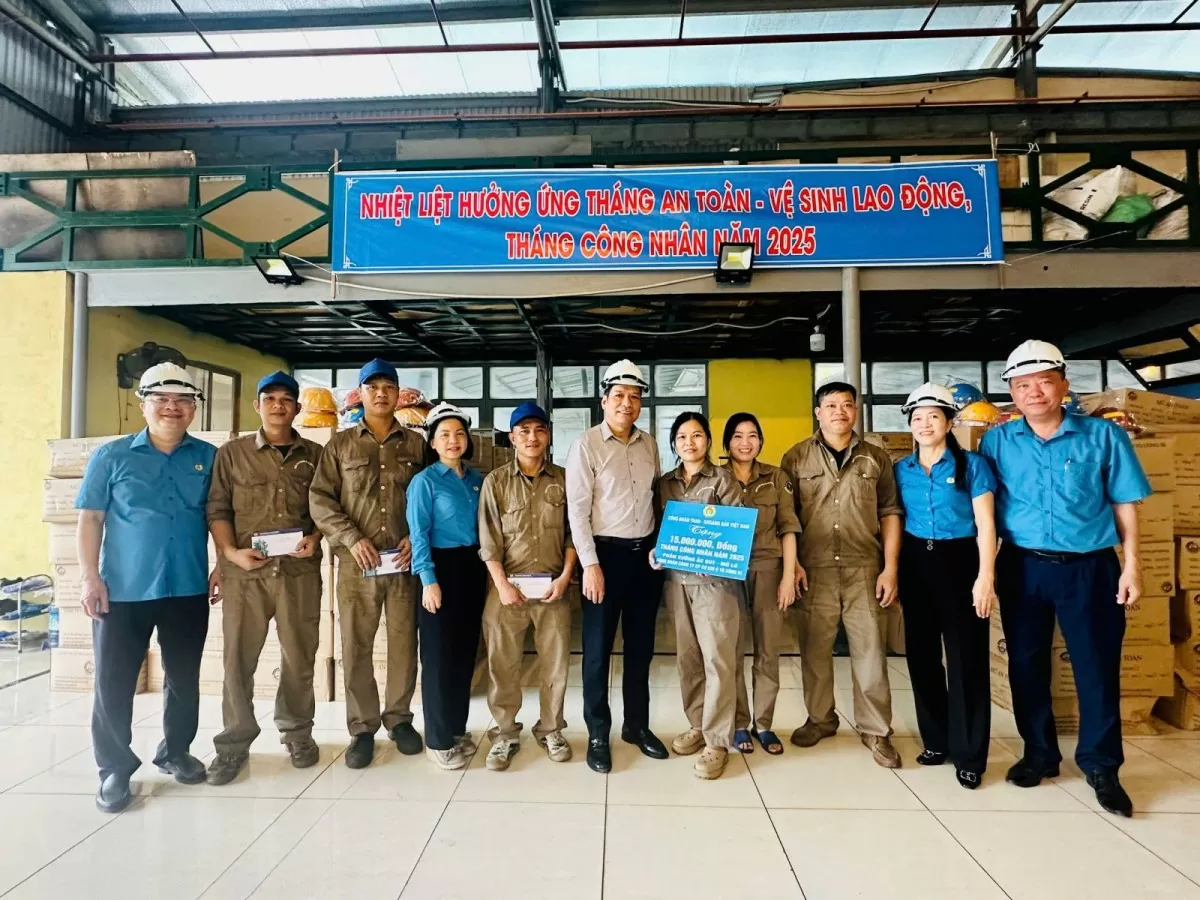 Người lao động Mạo Khê, Uông Bí đón Tháng Công nhân cùng