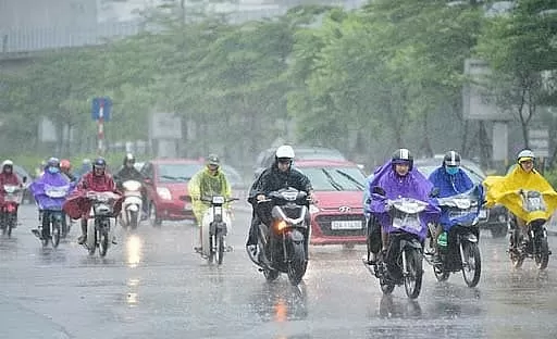 Thời tiết hôm nay 28/5: Hà Nội có mưa rào và dông