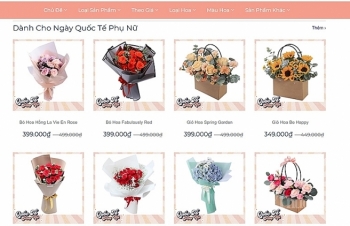 Thị trường quà tặng 8/3: Chợ hoa, cửa hàng ế ẩm, doanh thu giảm 80%